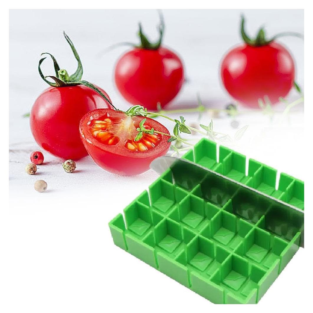 Cortador de Uvas y Tomates Cherry Genérico 16 Compartimentos