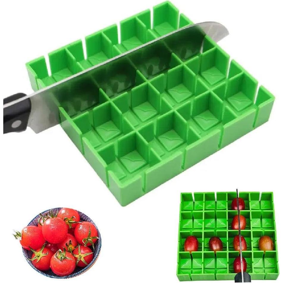 Cortador de Uvas y Tomates Cherry Genérico 16 Compartimentos