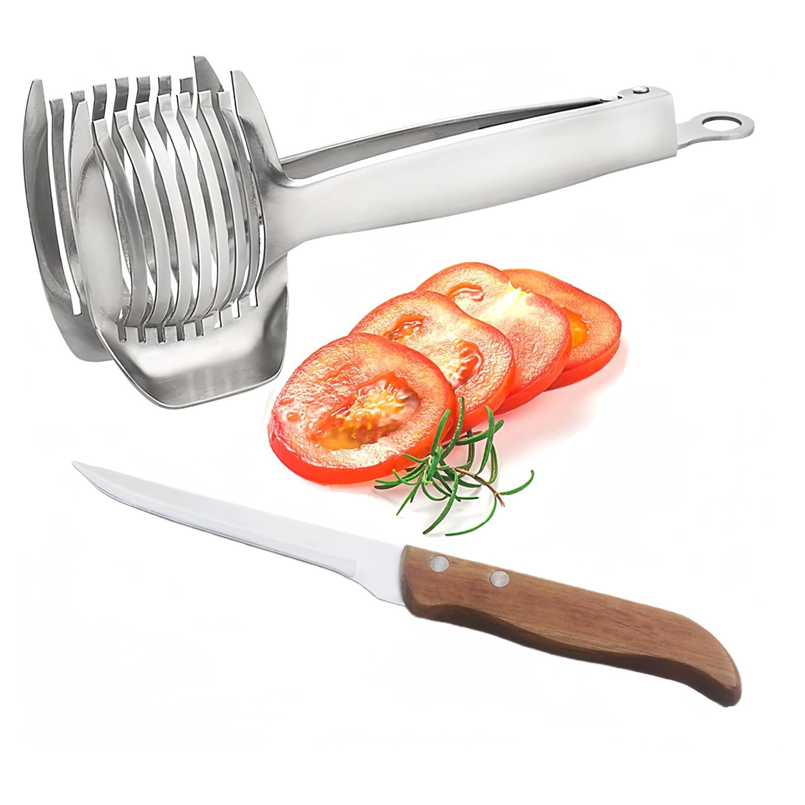 Cortador de Tomate y Limón i Kito con Cuchillo de 14 cm
