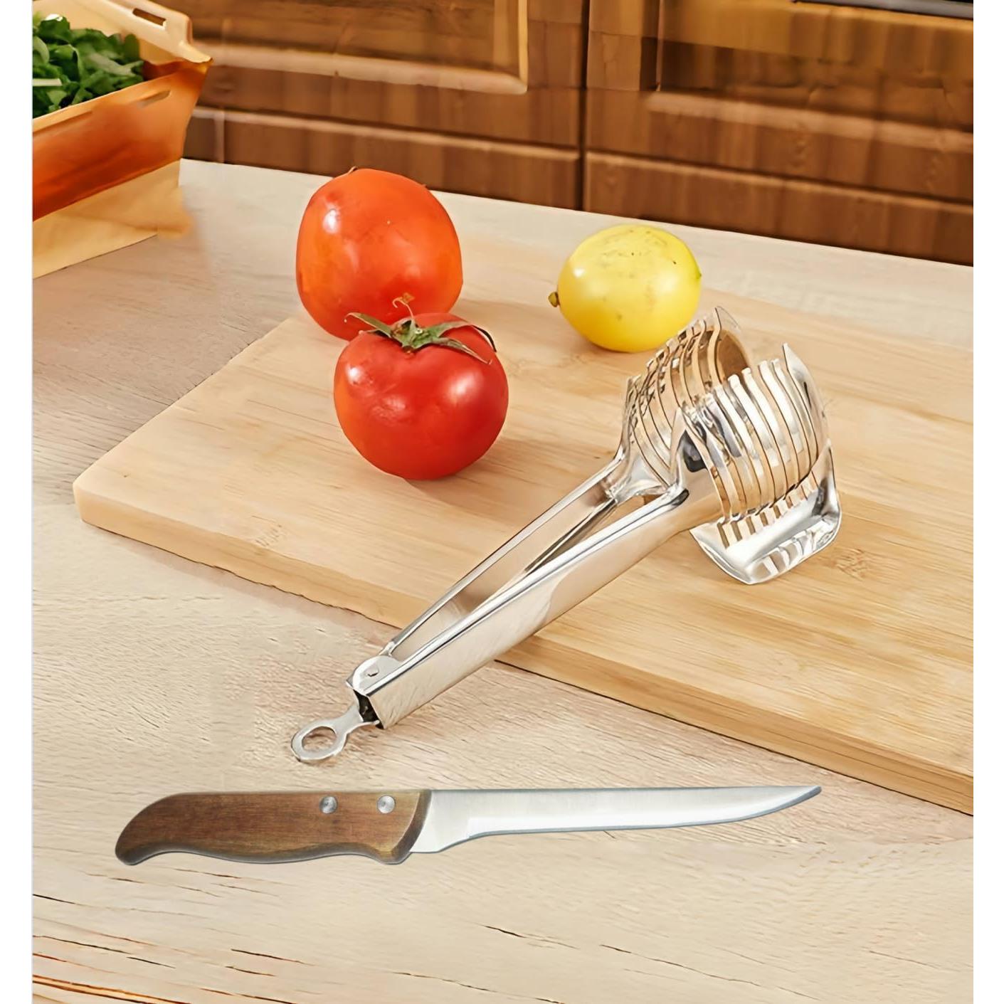 Cortador de Tomate y Limón i Kito con Cuchillo de 14 cm