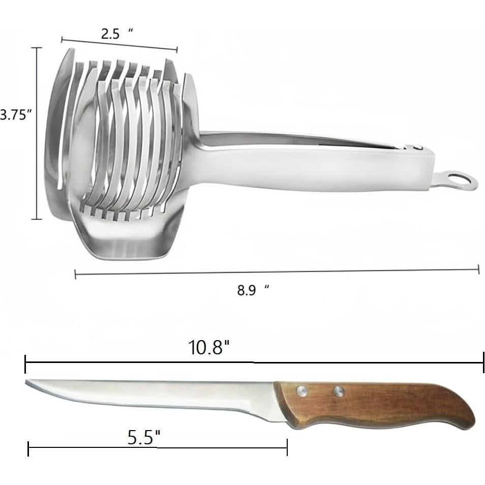Cortador de Tomate y Limón i Kito con Cuchillo de 14 cm