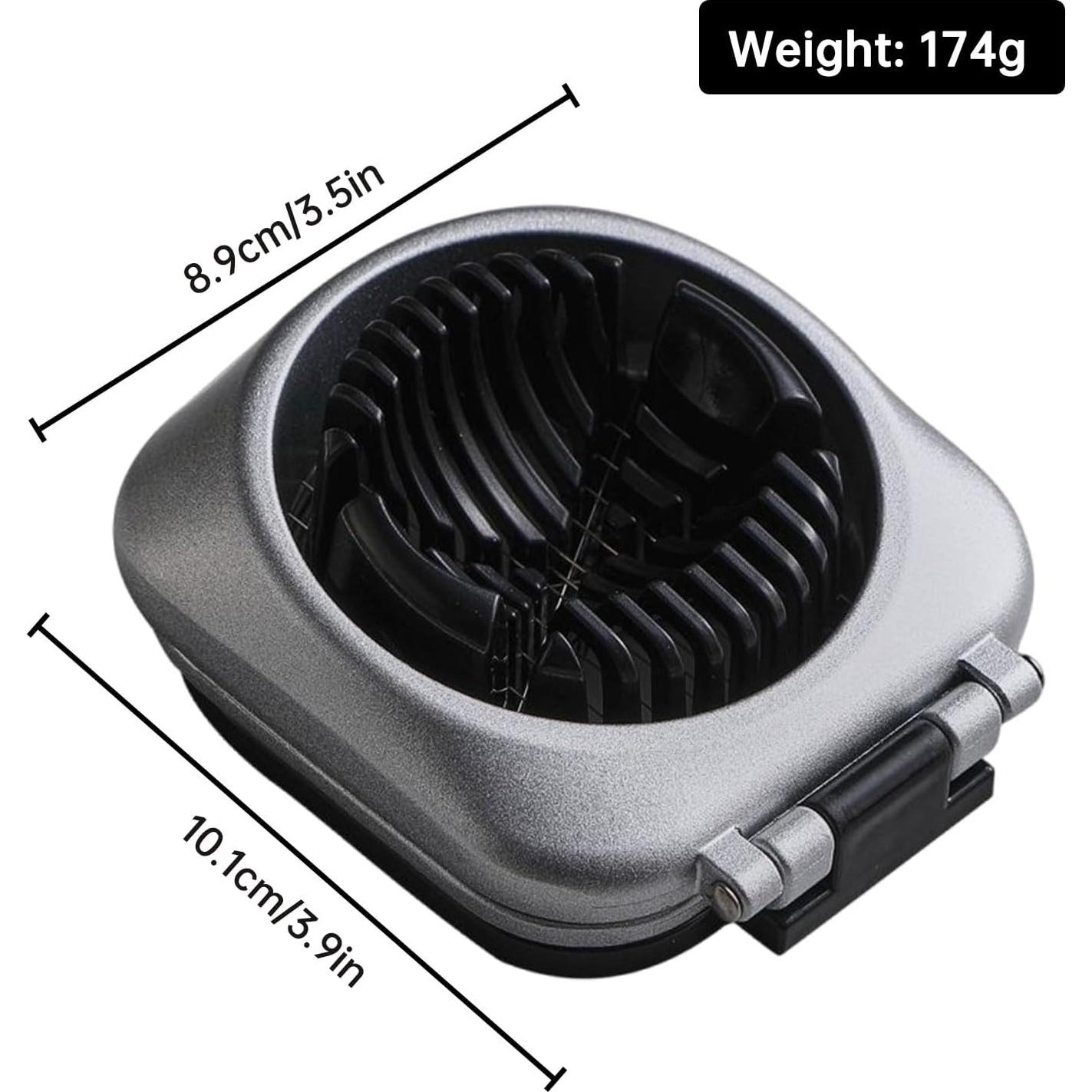 Cortador de Huevos Multifuncional EAZHOP Acero Inoxidable Plata