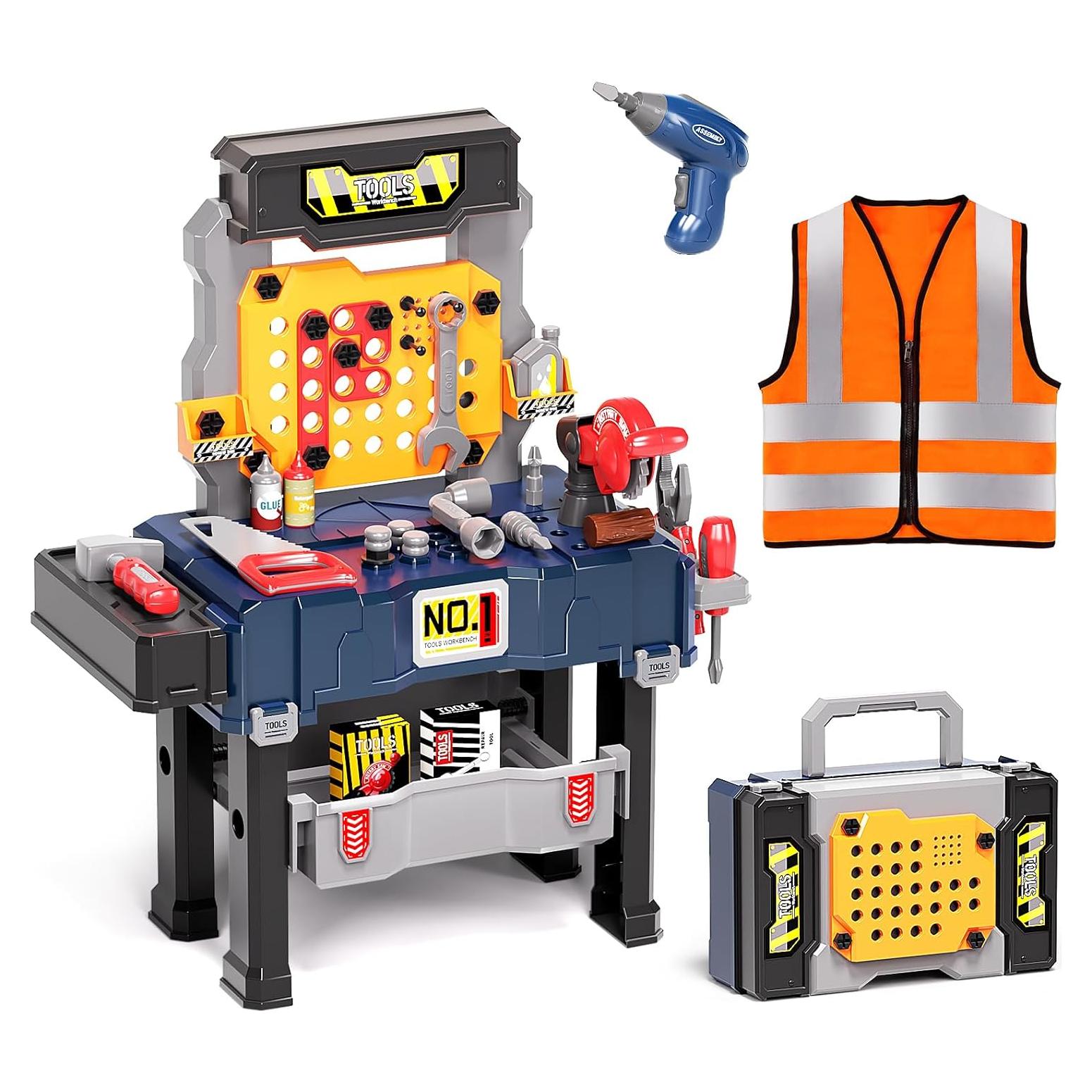 Banco de herramientas transformable Deejoy para niños 1.75 kg