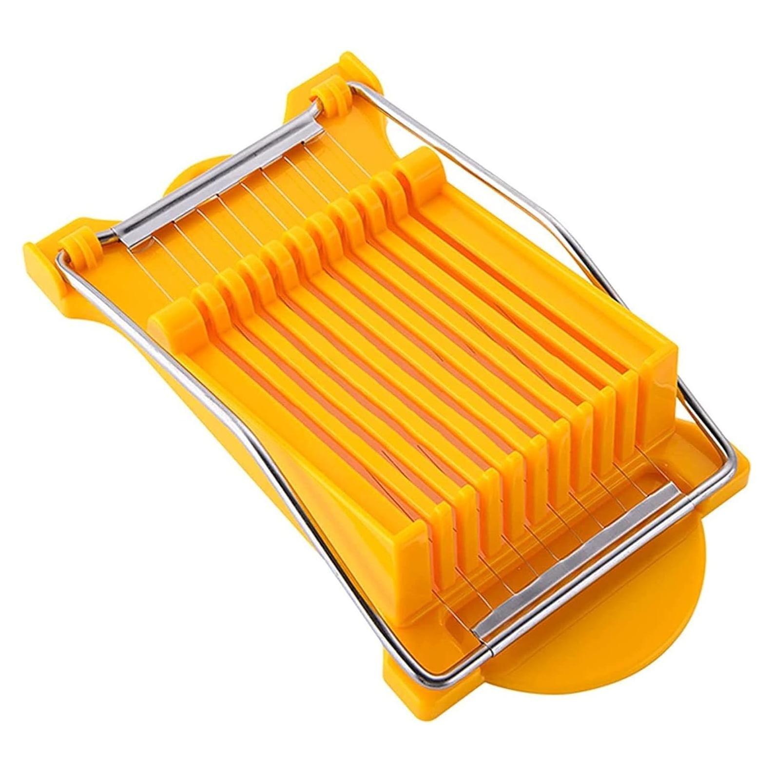 Cortador de Carne y Huevos Dulcicasa - 10 Alambres Acero Inoxidable