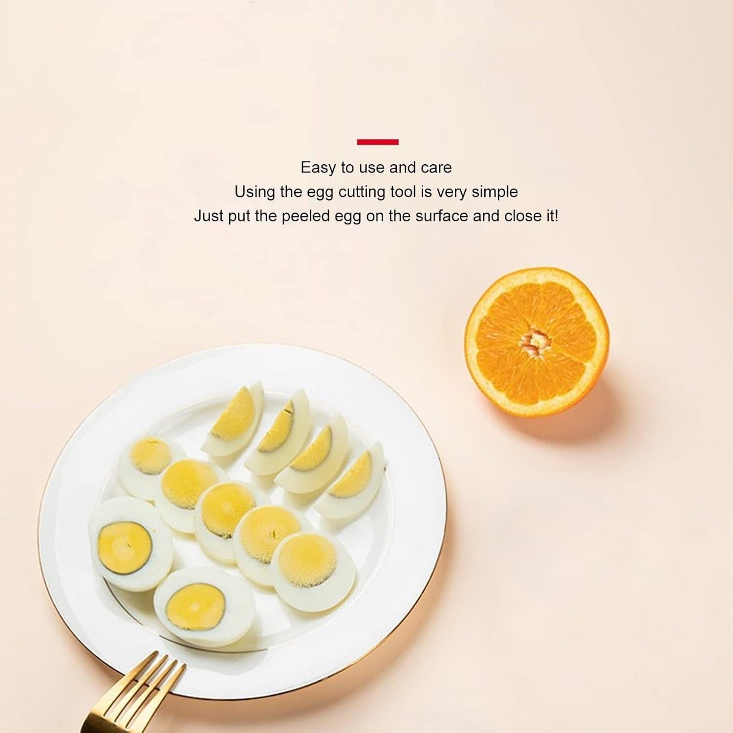 Cortador de Huevos Gavigain - Acero Inoxidable, 3 Modos, 320g