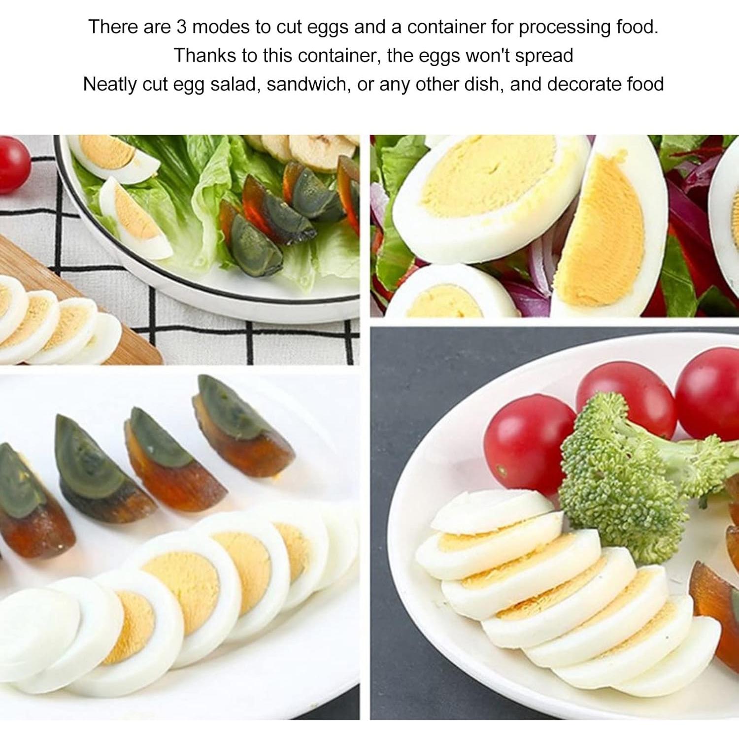 Cortador de Huevos Gavigain - Acero Inoxidable, 3 Modos, 320g