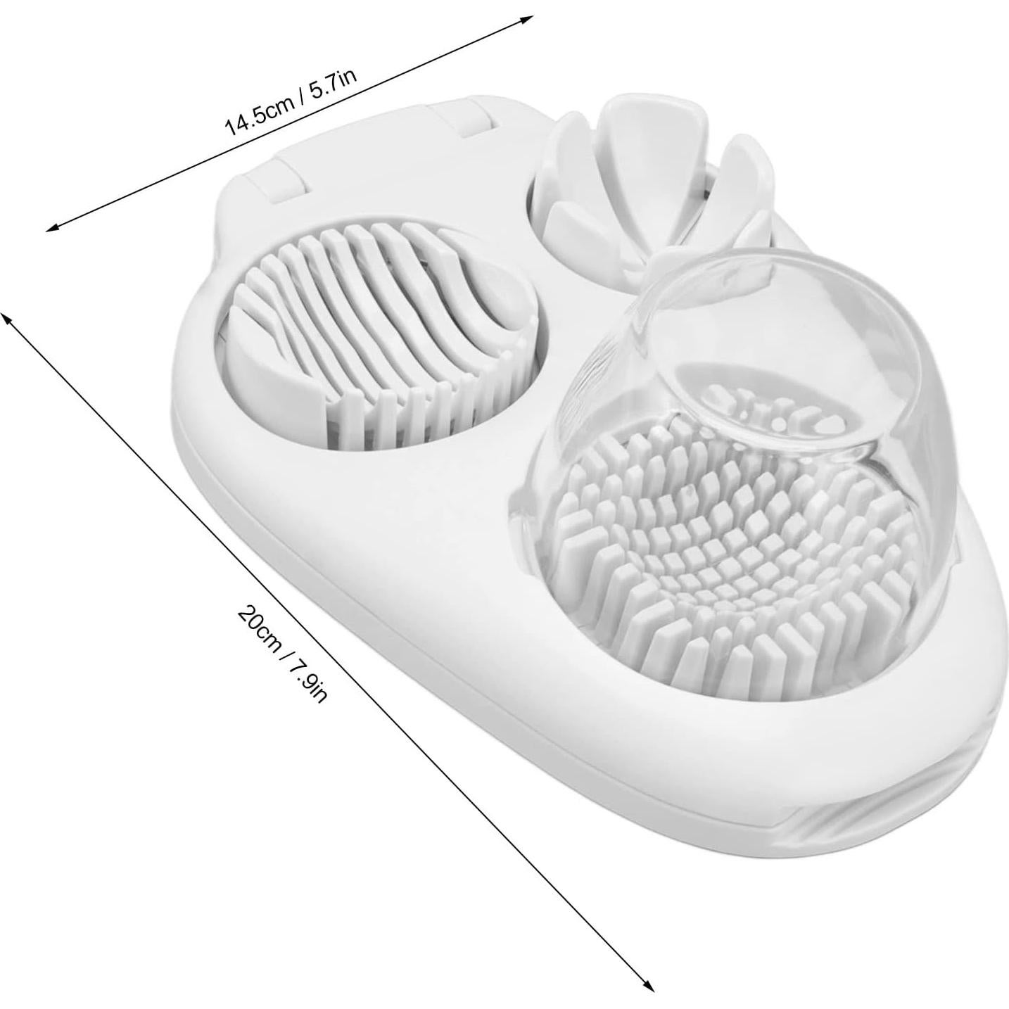 Cortador de Huevos Gavigain - Acero Inoxidable, 3 Modos, 320g