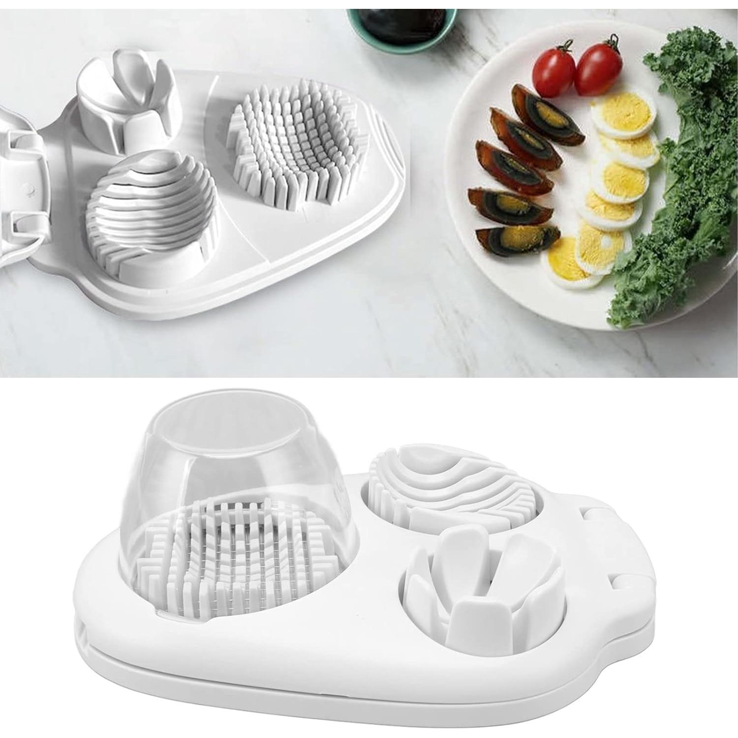 Cortador de Huevos Gavigain - Acero Inoxidable, 3 Modos, 320g