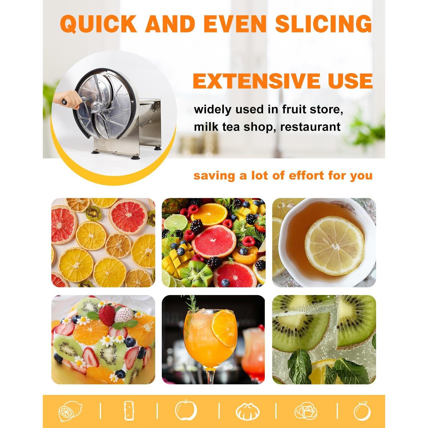 Cortador de Verduras JIVGDN Manual Acero Inoxidable 0-13mm