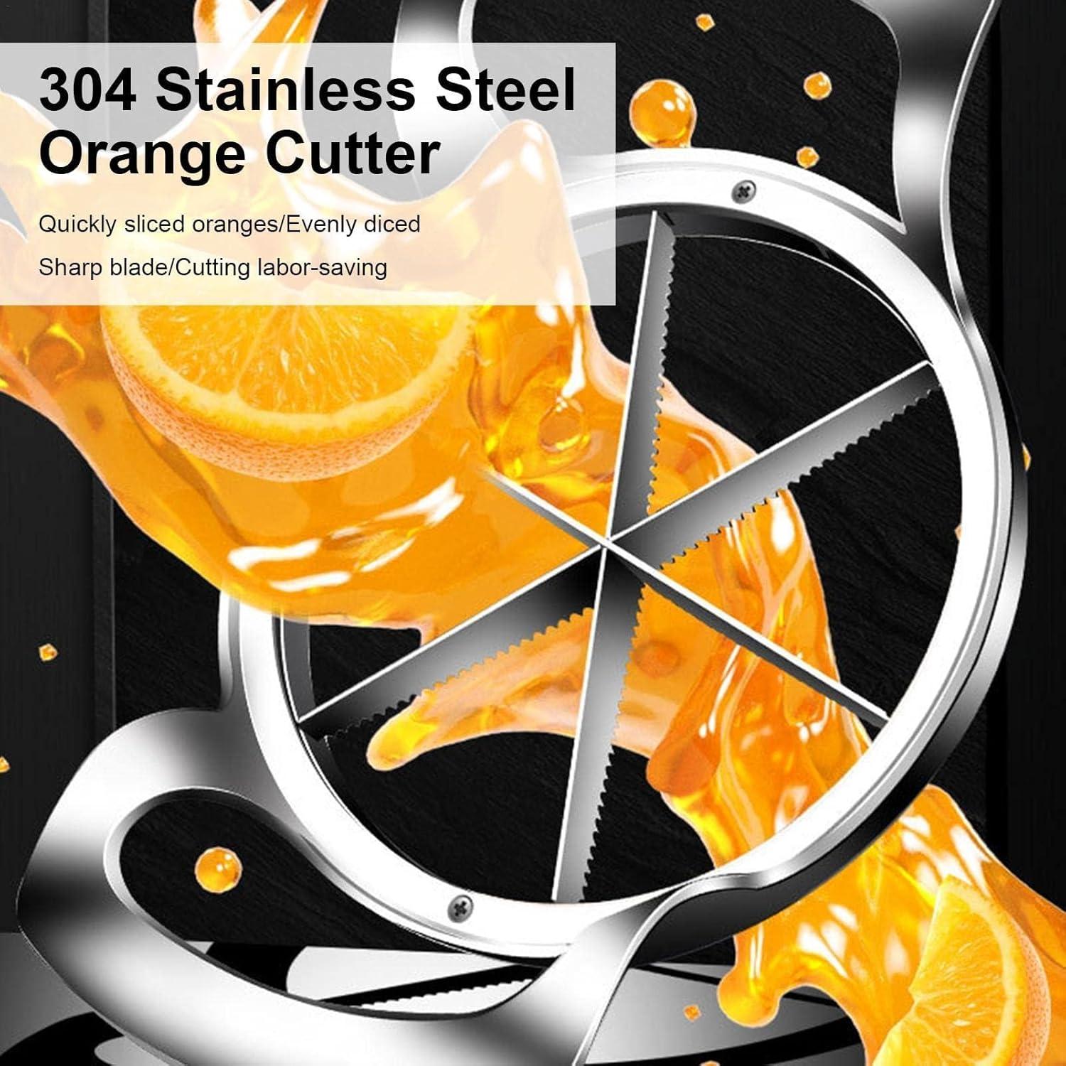 Cortador de Frutas ZORGONS de Acero Inoxidable 6 Cuchillas