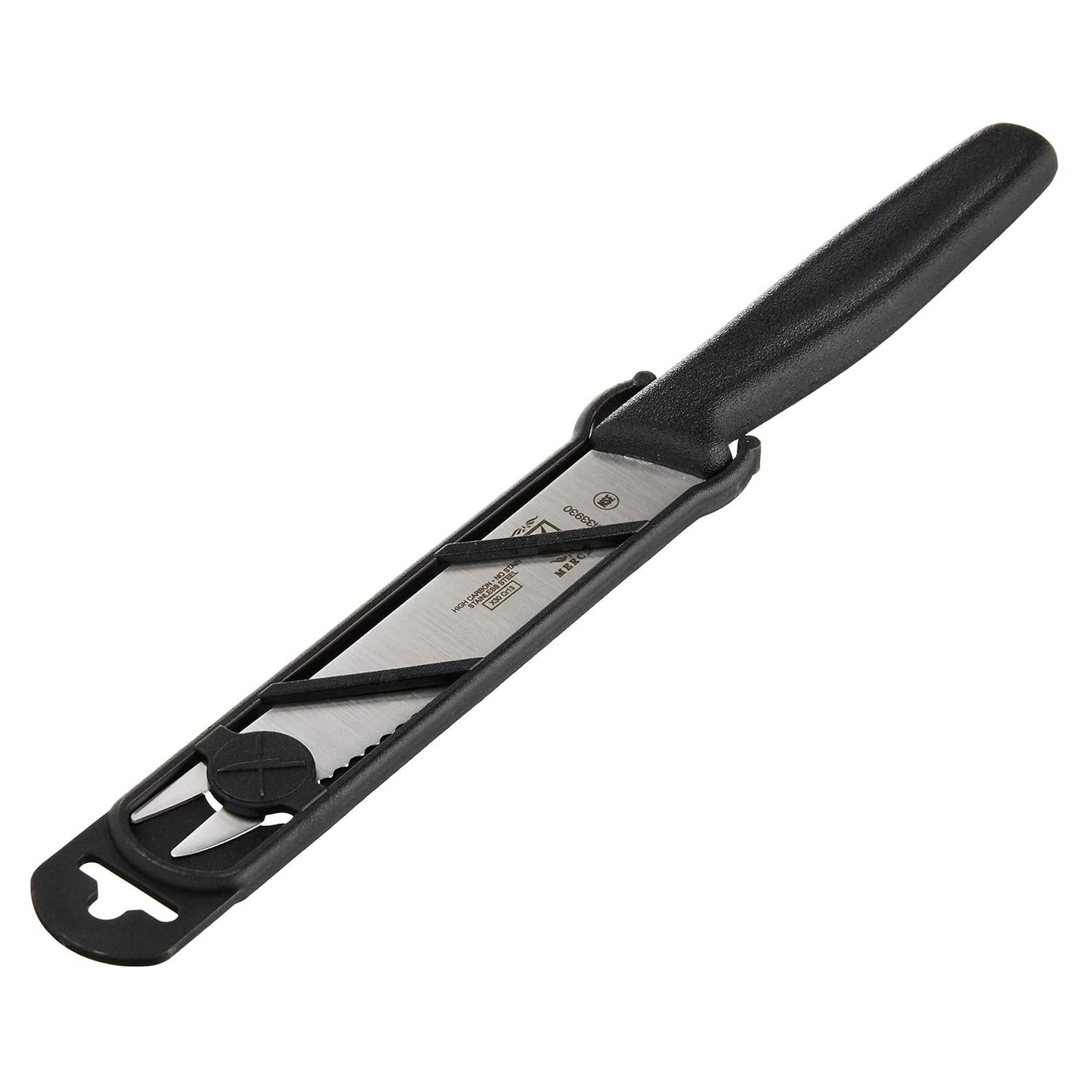 Cuchillo para Tomate Mercer Culinary 10.2 cm Serrado Negro