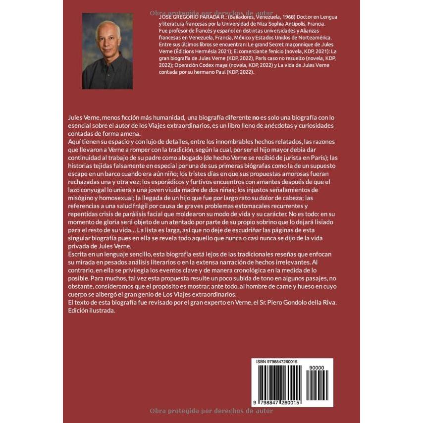 Jules Verne menos ficción, más humanidad: Una biografía diferente (Spanish Edition)