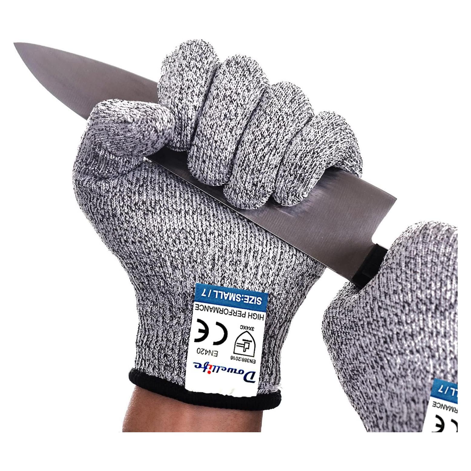 Guantes de Corte Dowellife Nivel 5 para Cocina - Protección Alta