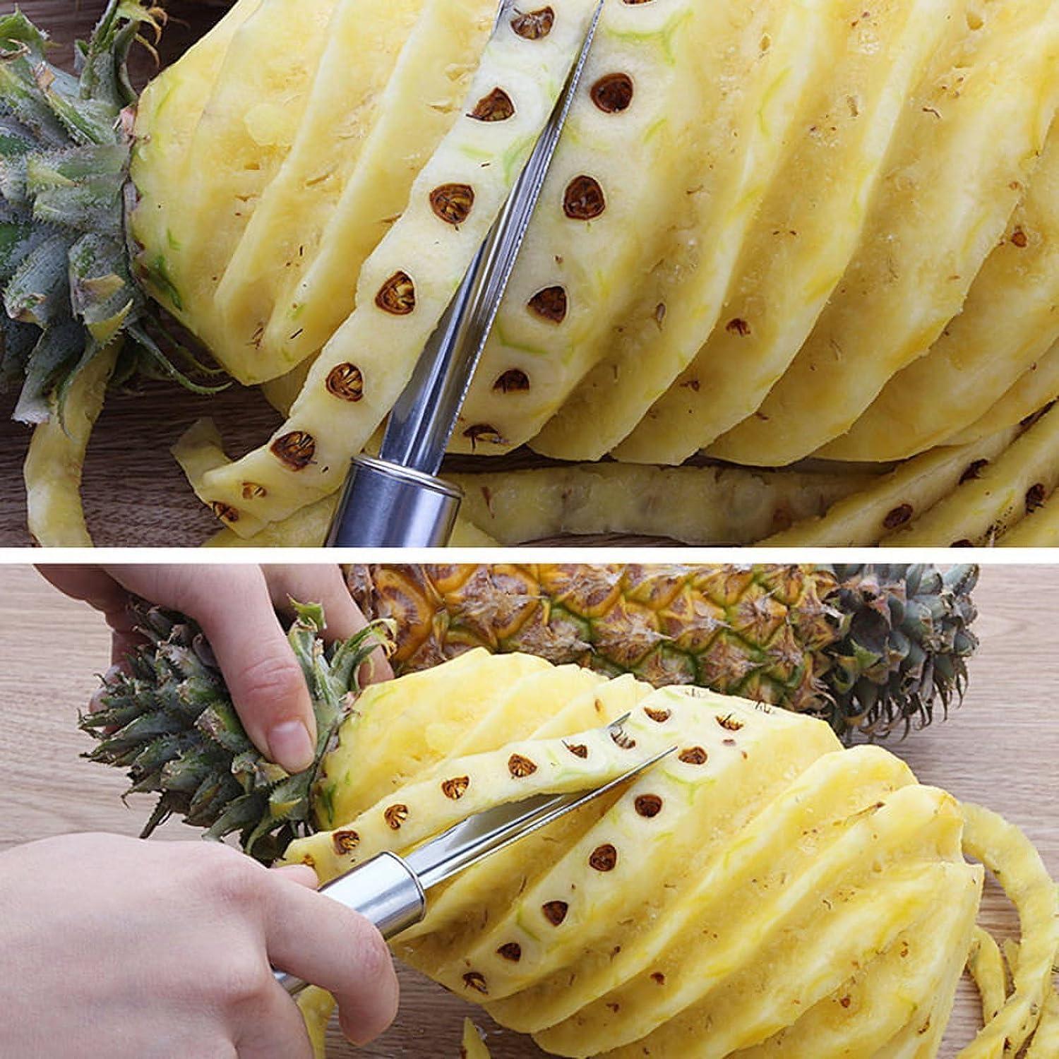 Removedor de Ojos de Piña Cauaoa de Acero Inoxidable