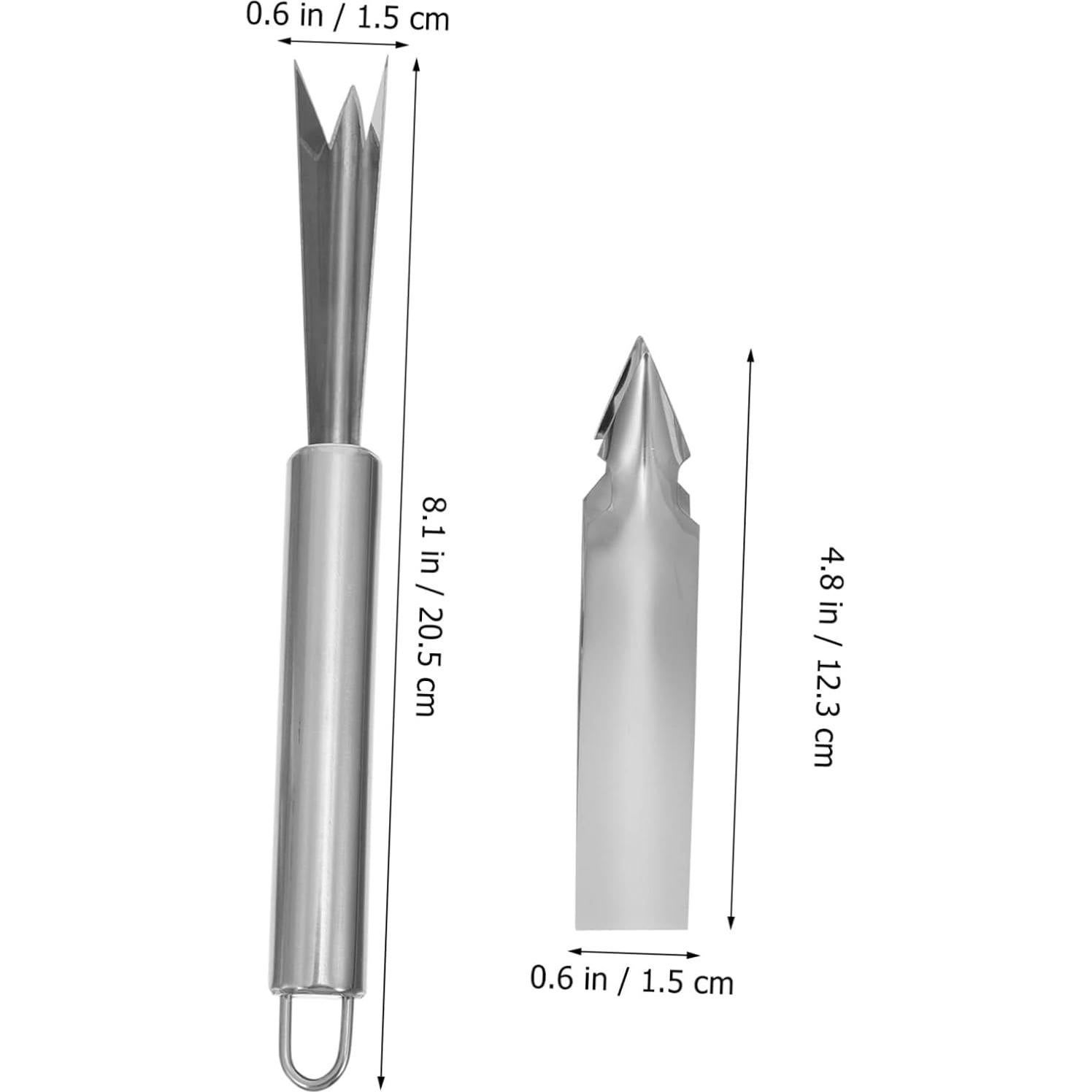 Pelador de Piña 6 en 1 ABOOFAN Acero Inoxidable