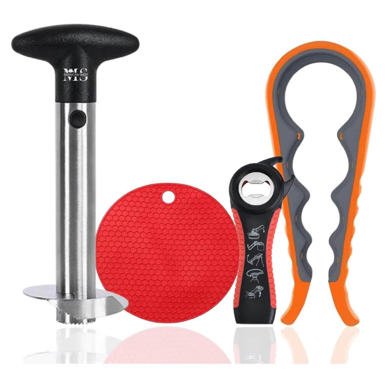 Cortador de Piña Acero Inoxidable CHINA 408g Fácil de Usar