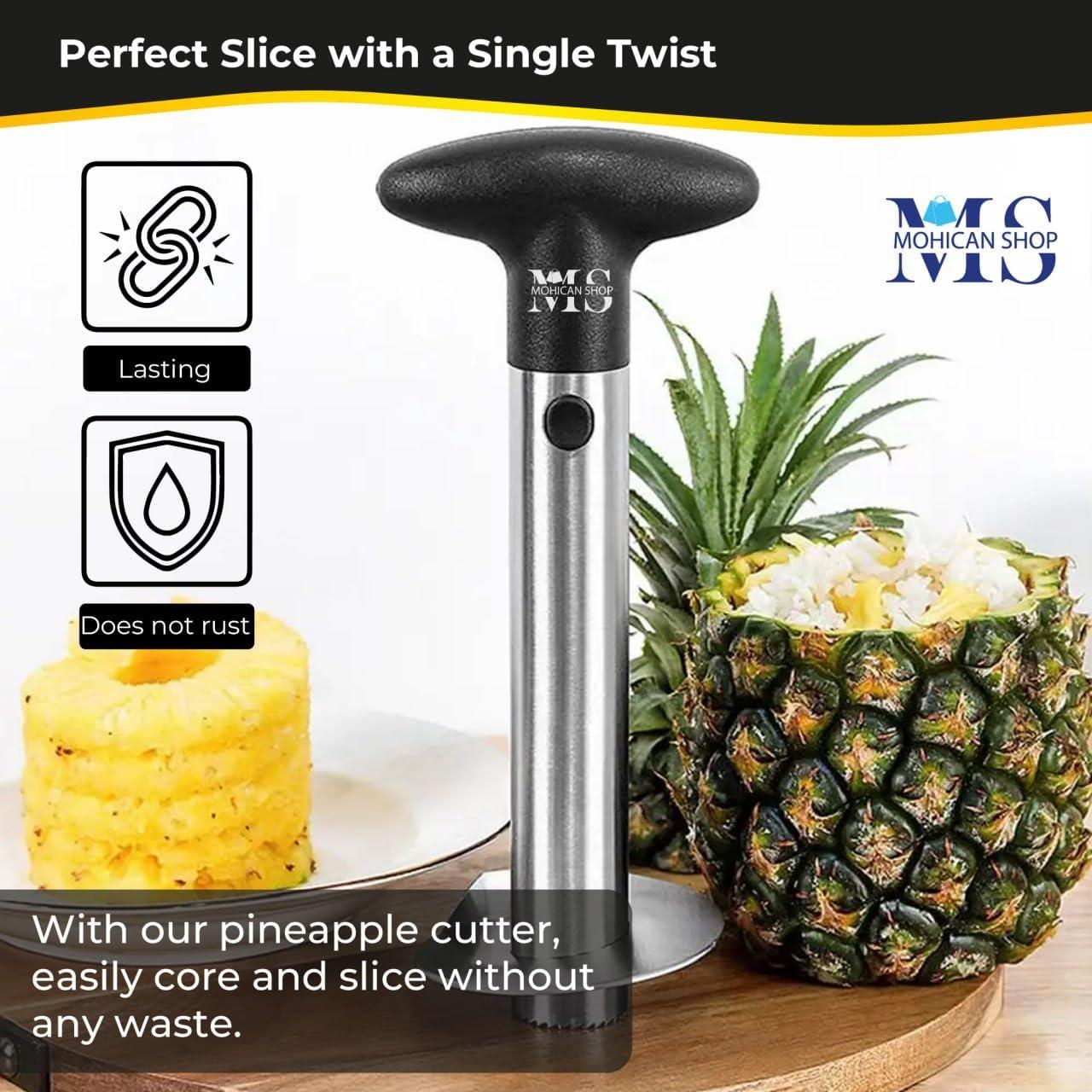 Cortador de Piña Acero Inoxidable CHINA 408g Fácil de Usar