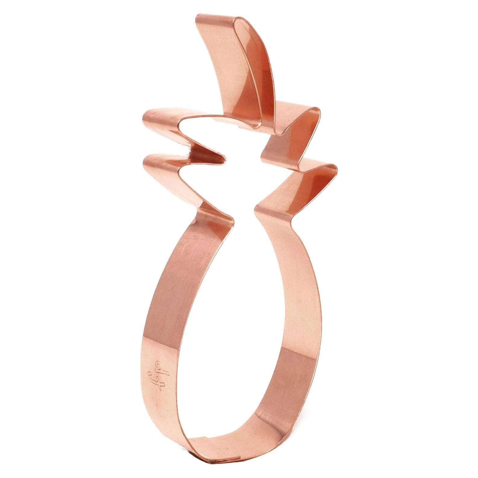 Cortador de Galletas de Piña de Cobre The Fussy Pup 12.7 cm