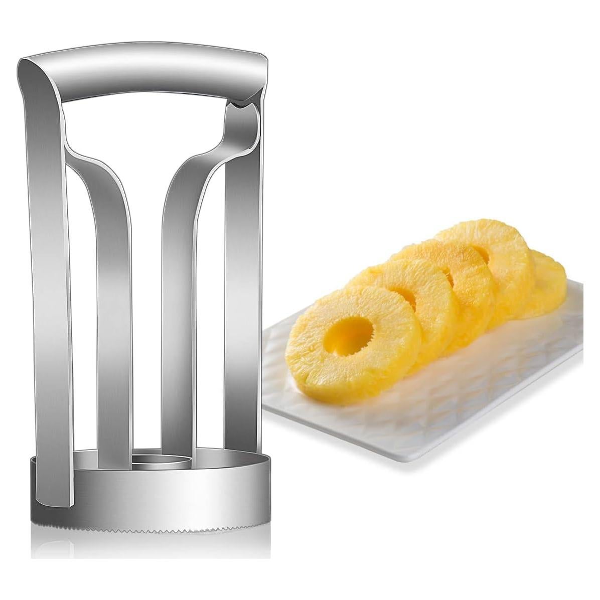 Corer de Piña Grande Shoxil de Acero Inoxidable 9.91 cm