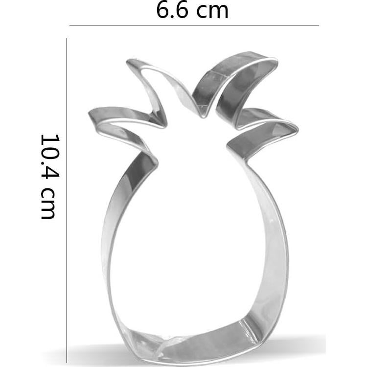 Cortador de Galletas Piña Keewah 10.4 cm Acero Inoxidable