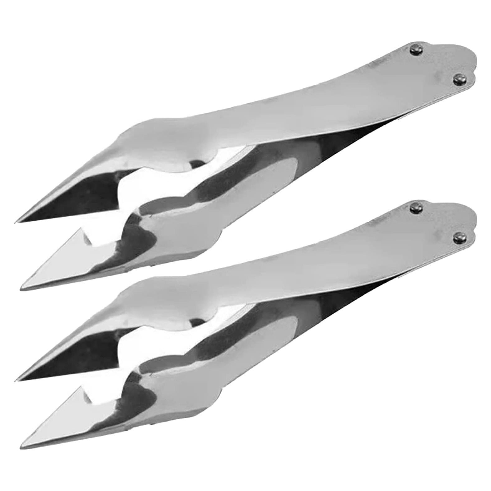 Juego de 2 Pinzas de Piña Htppzjr de Acero Inoxidable