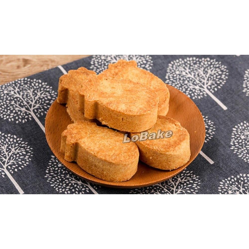 Cortador de Galletas Piña LoBake con Sello de Acero Inoxidable