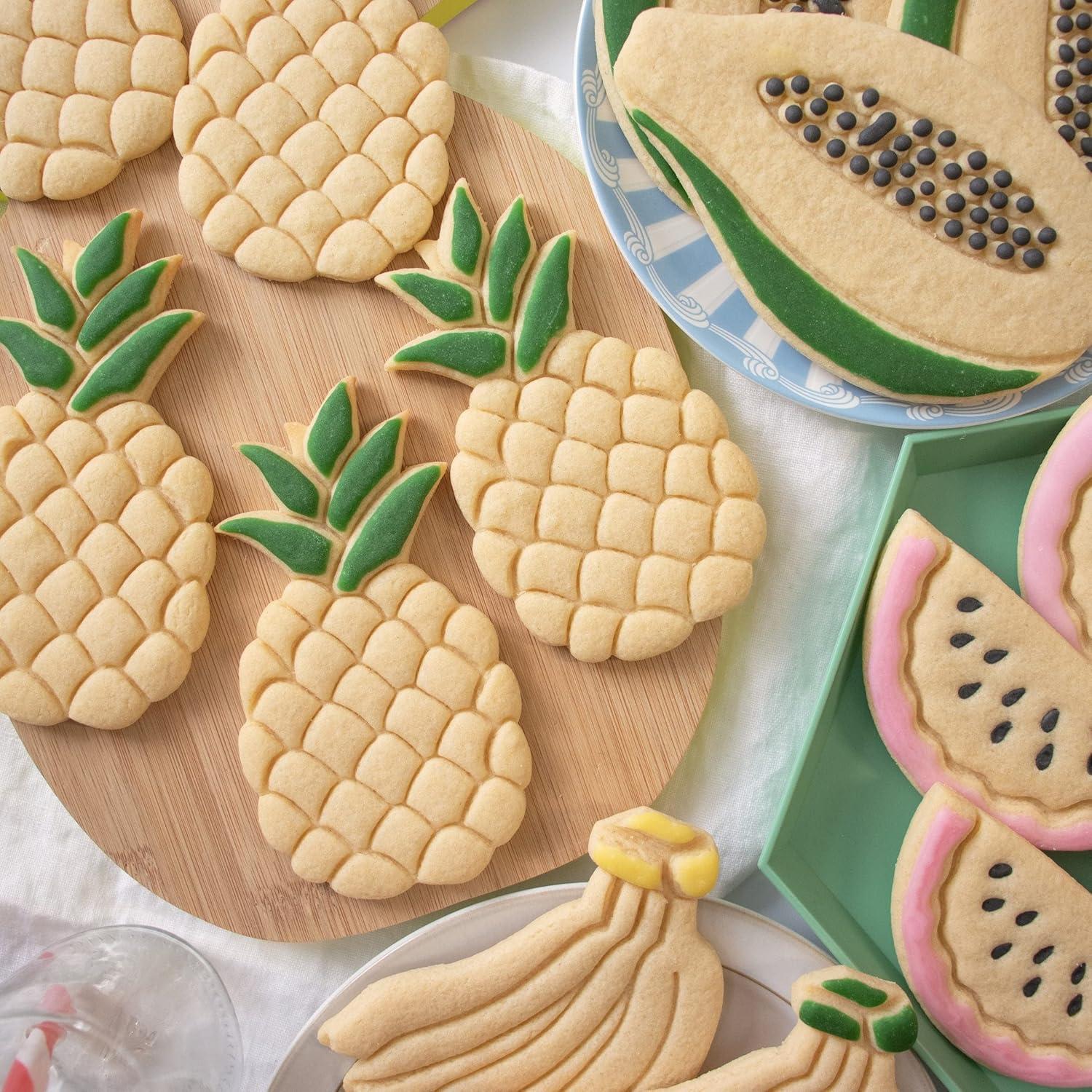 Cortador de Galletas Piña Bakerlogy 6.9x12.5cm A Prueba de Lavavajillas