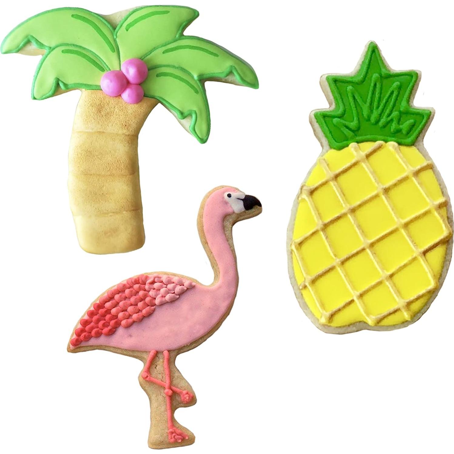 Cortadores de Galletas Tropicales Ann Clark - 3 Piezas