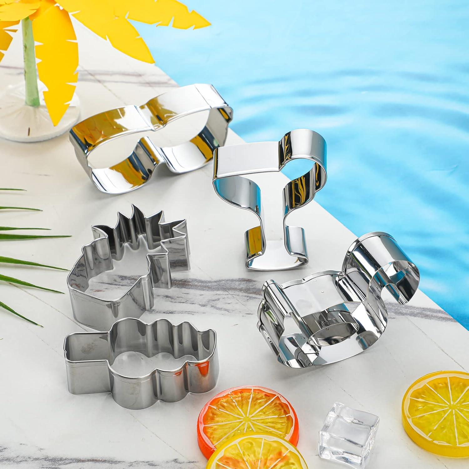 Cortadores de Galletas de Verano Didaey - 10 Piezas Playa