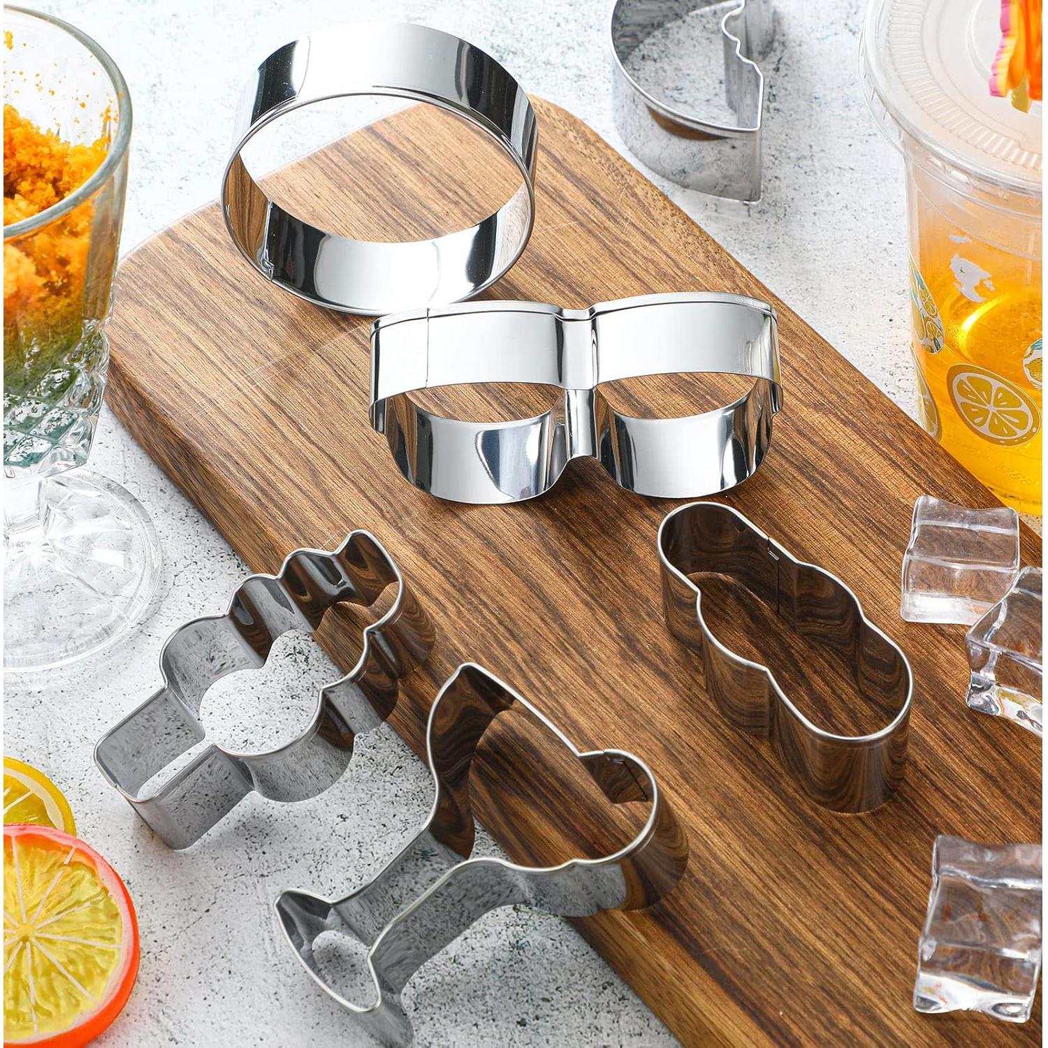 Cortadores de Galletas de Verano Didaey - 10 Piezas Playa