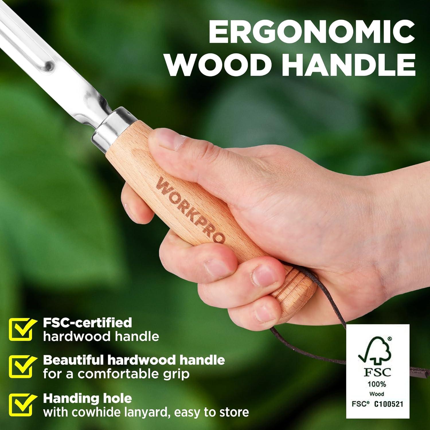 Desmalezadora de Grietas WORKPRO 30.48 cm Acero Inoxidable