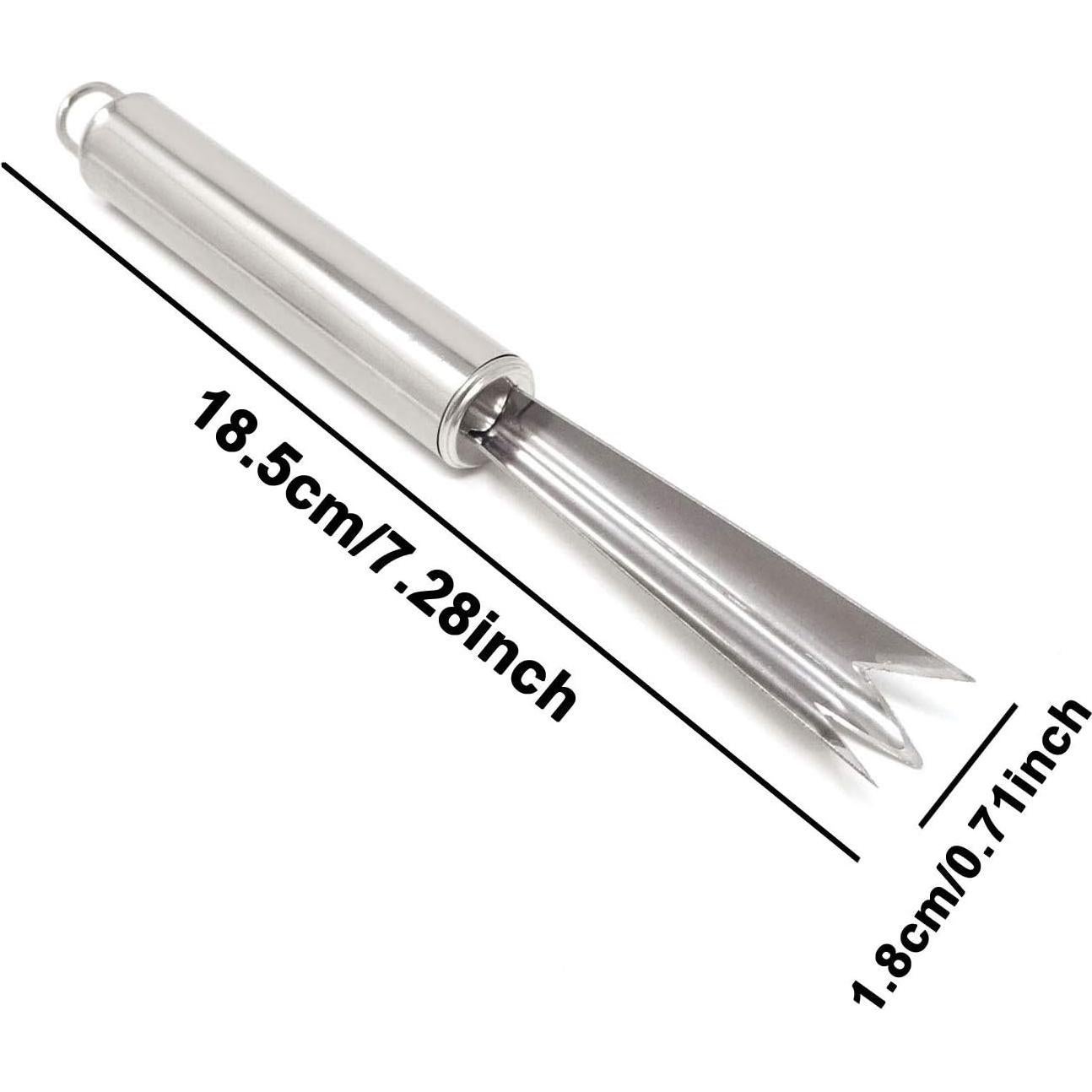 Pelador de Ojos de Piña Honbay 2PCS Acero Inoxidable