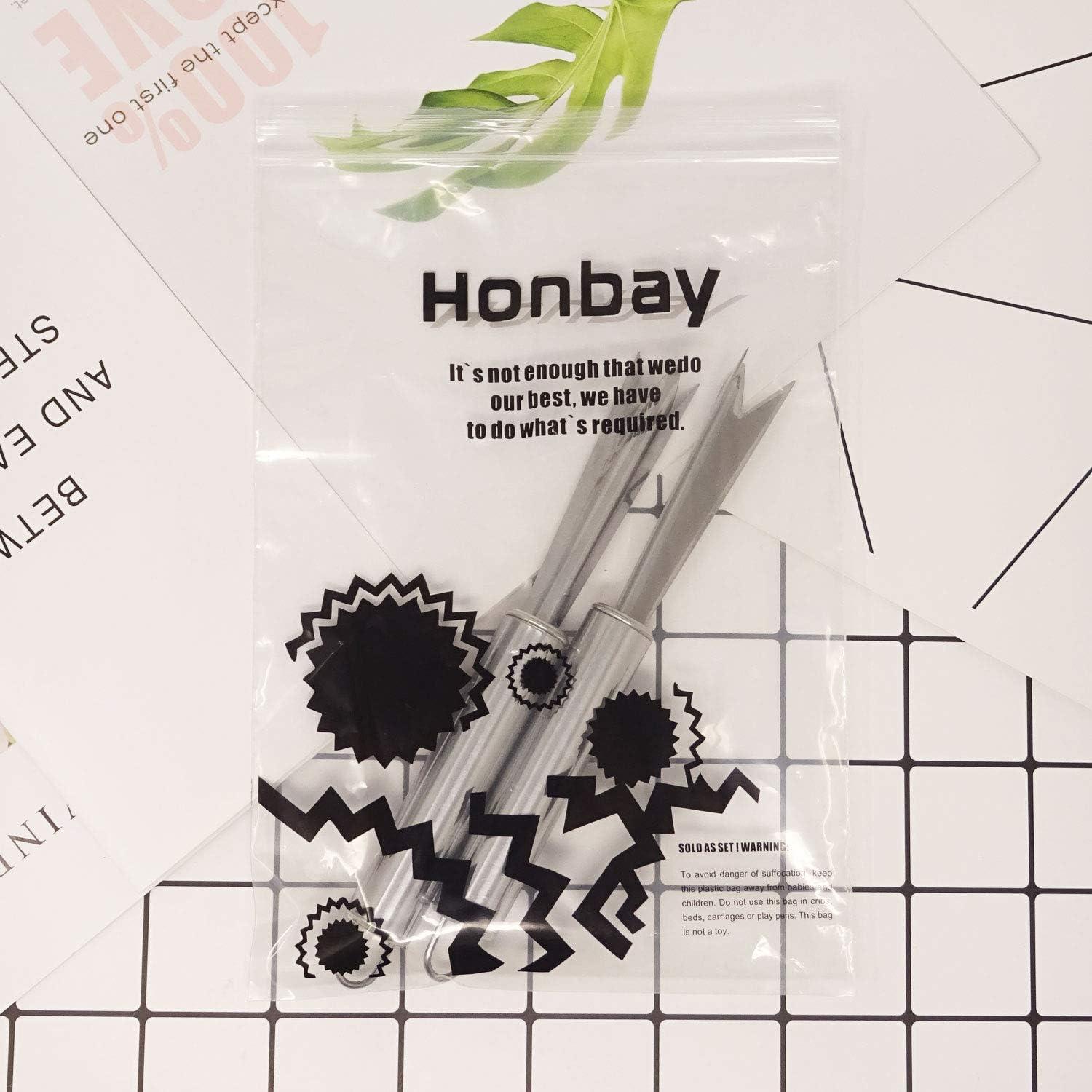 Pelador de Ojos de Piña Honbay 2PCS Acero Inoxidable