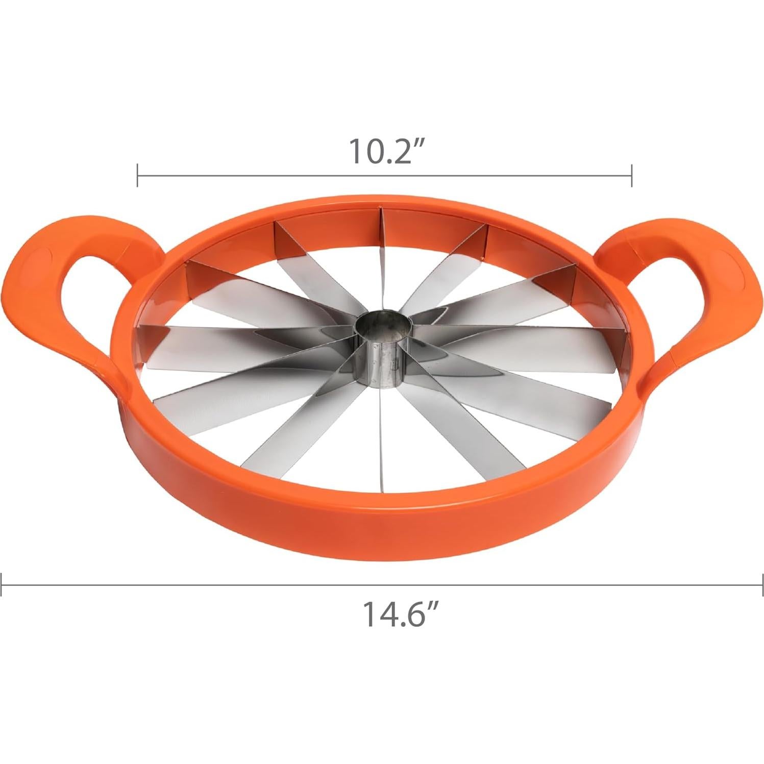 Cortador de Sandía KOLORAE Acero Inoxidable 25.4cm 12 Rebanadas