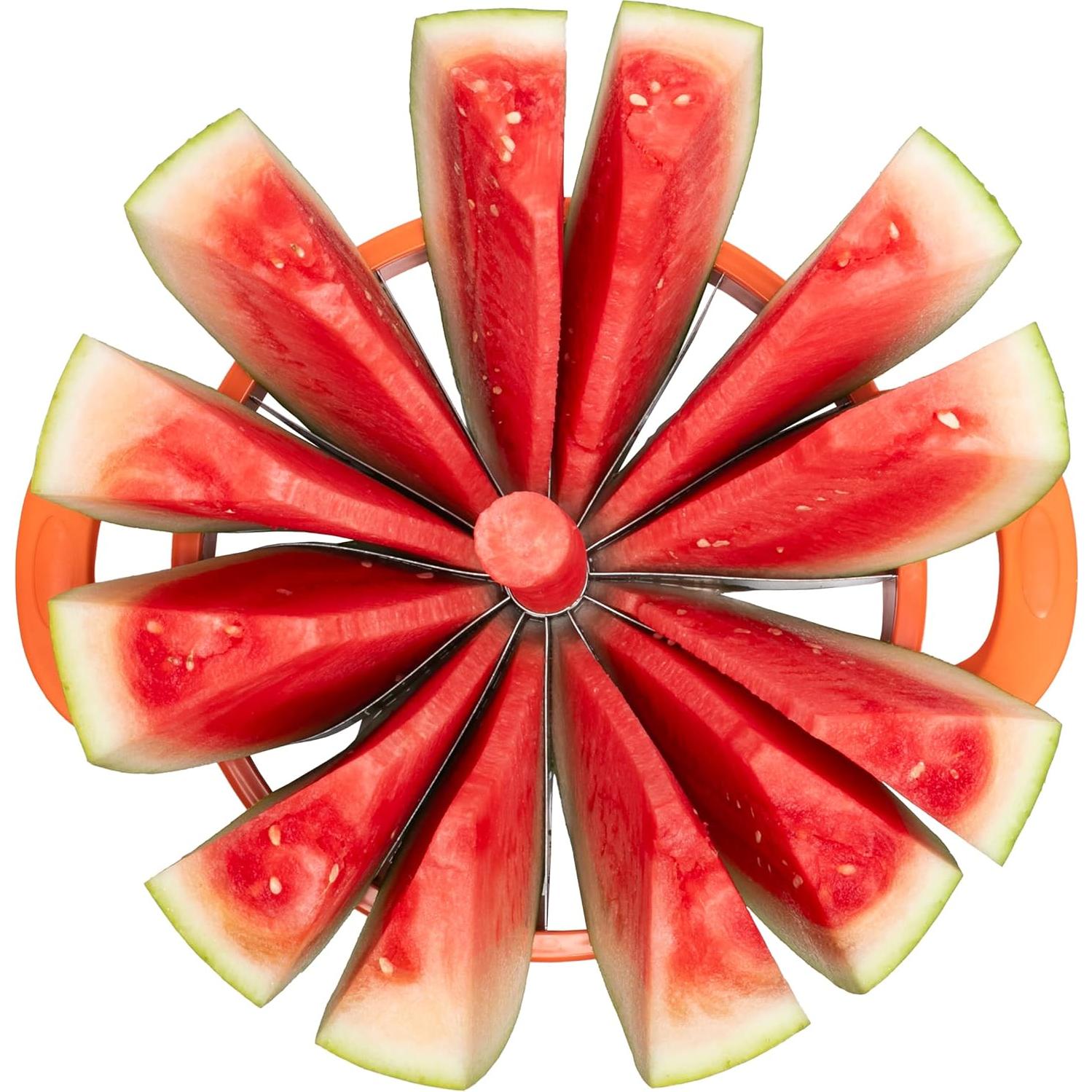 Cortador de Sandía KOLORAE Acero Inoxidable 25.4cm 12 Rebanadas