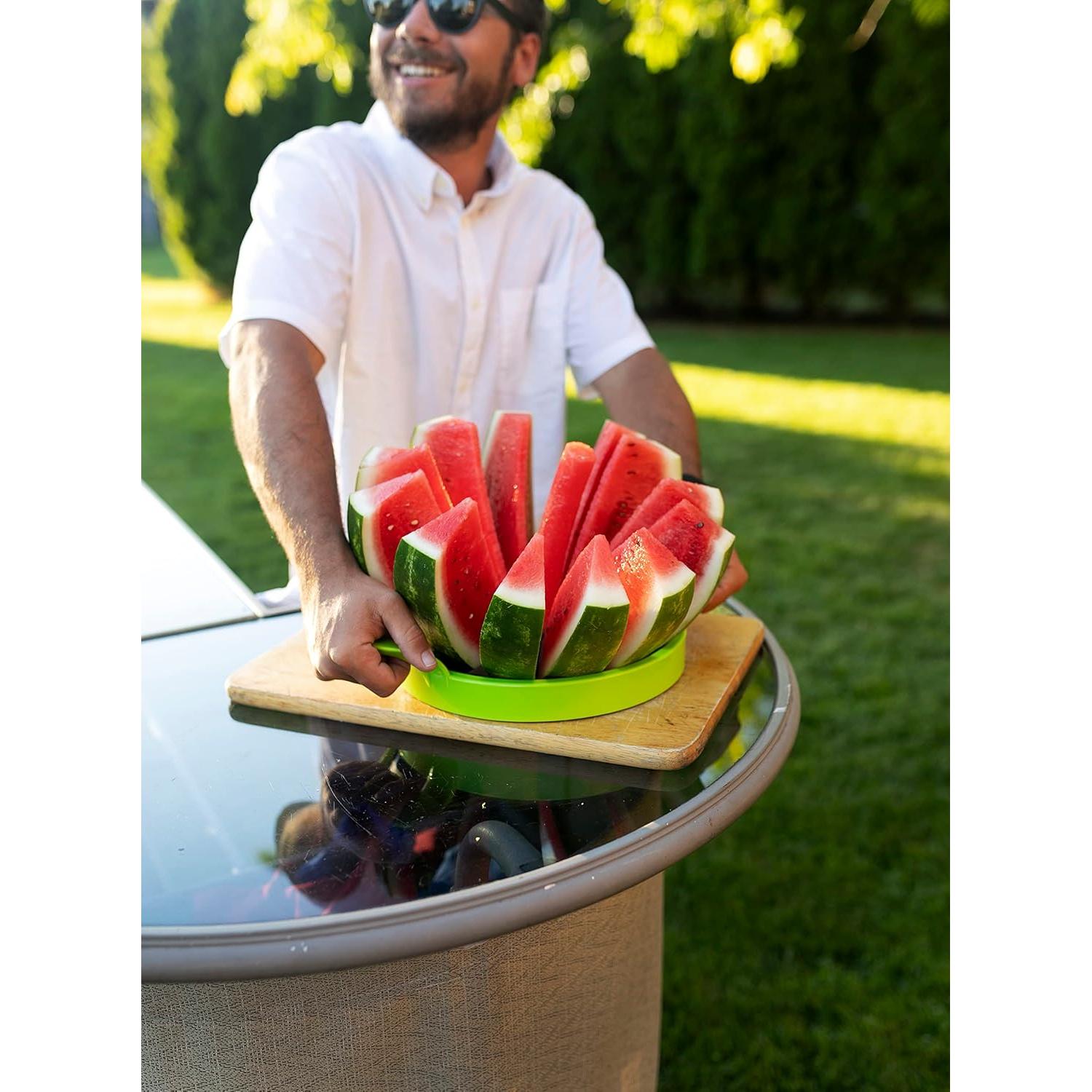 Cortador de Sandía KOLORAE Acero Inoxidable 25.4cm 12 Rebanadas