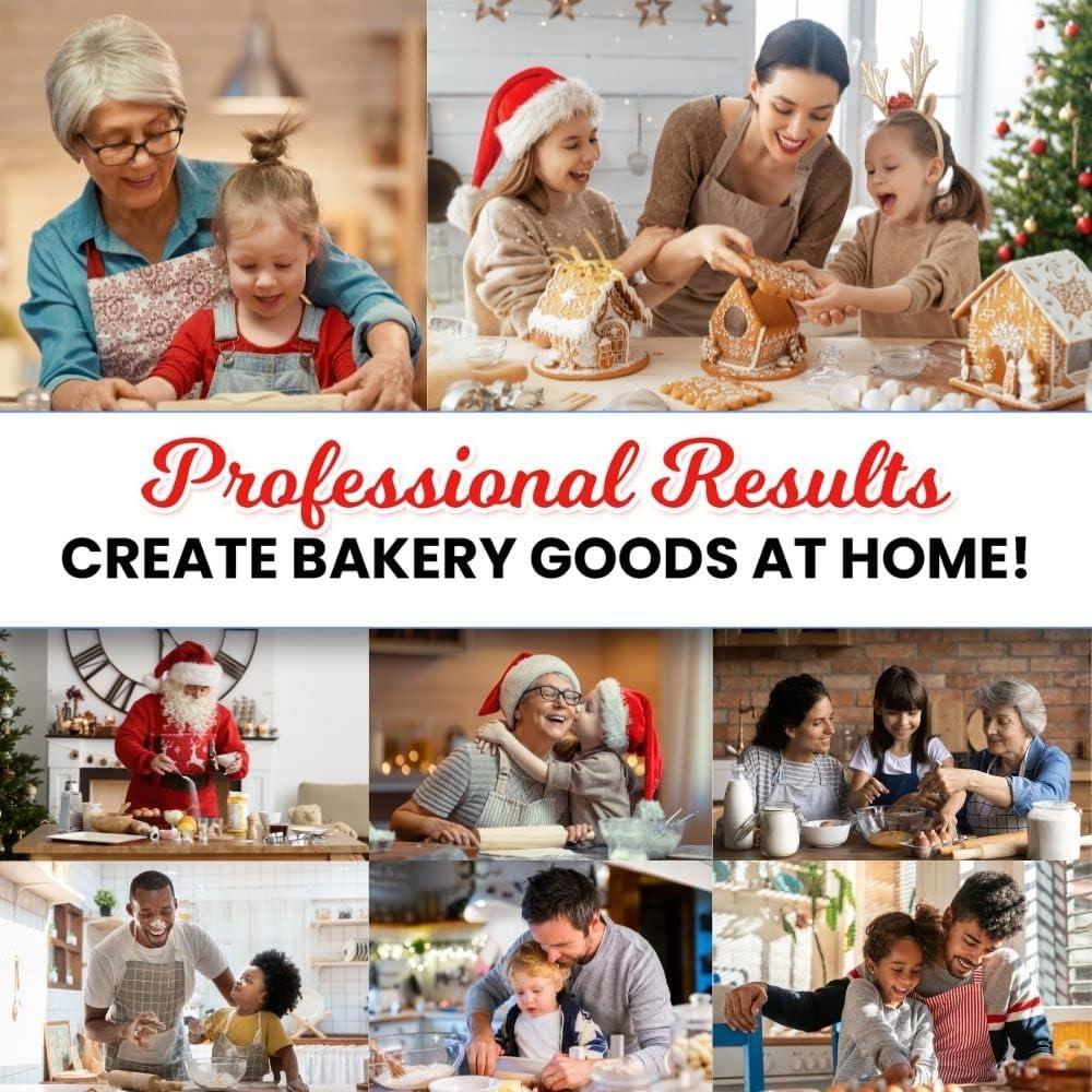 Juego de Cortadores de Galletas de Frutas Foose - 7 Piezas