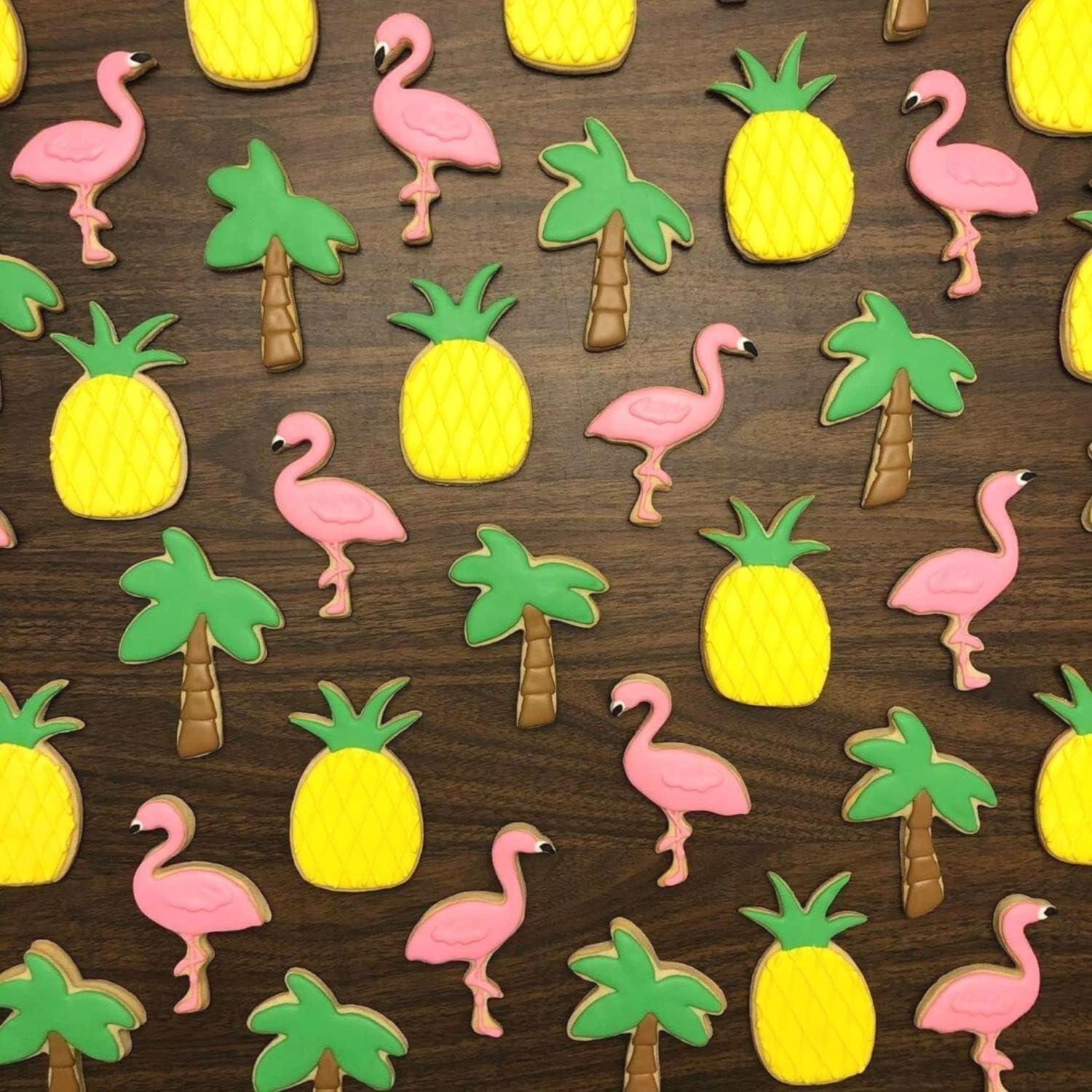 Conjunto de 6 Cortadores de Galletas Verano Crethinkaty Acero Inoxidable