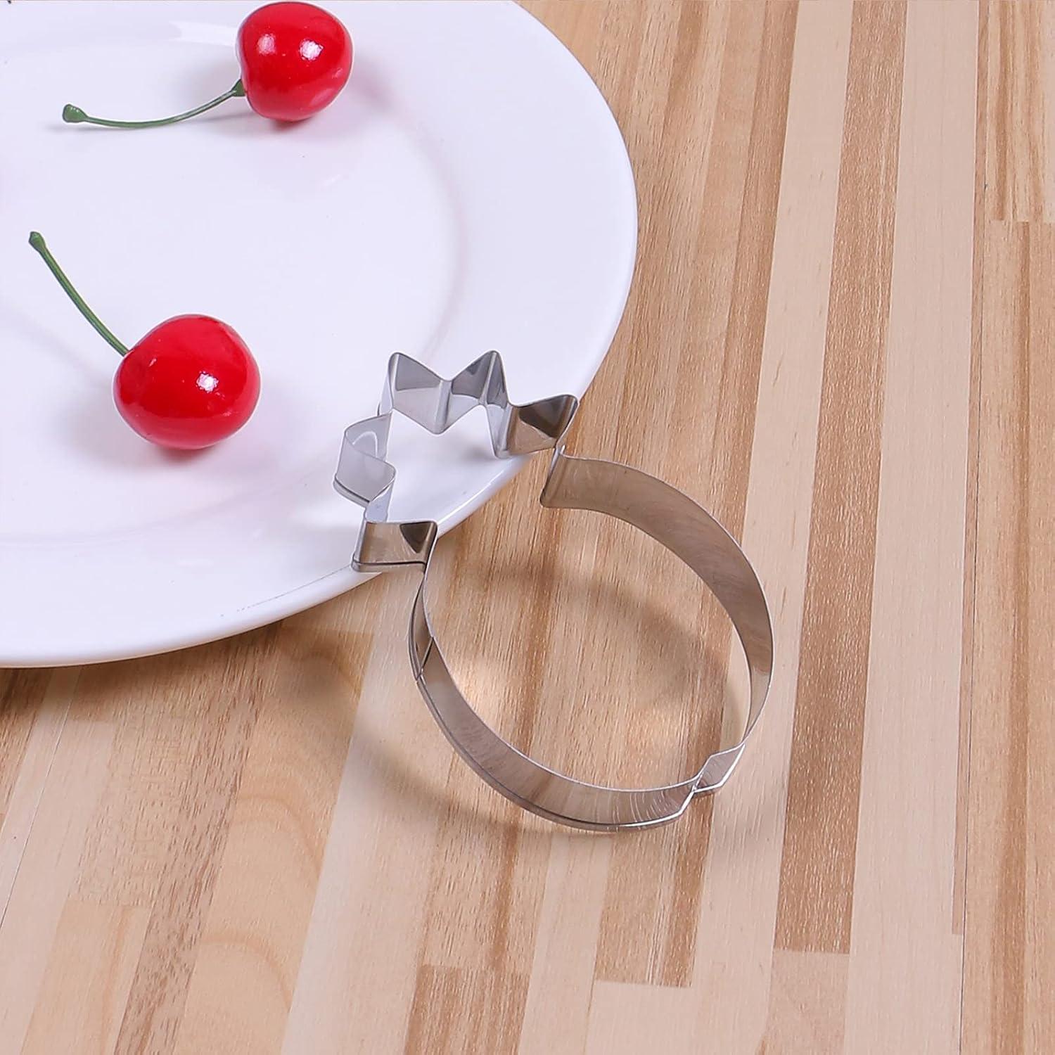 Juego de 7 Cortadores de Galletas de Frutas DALJIAFA