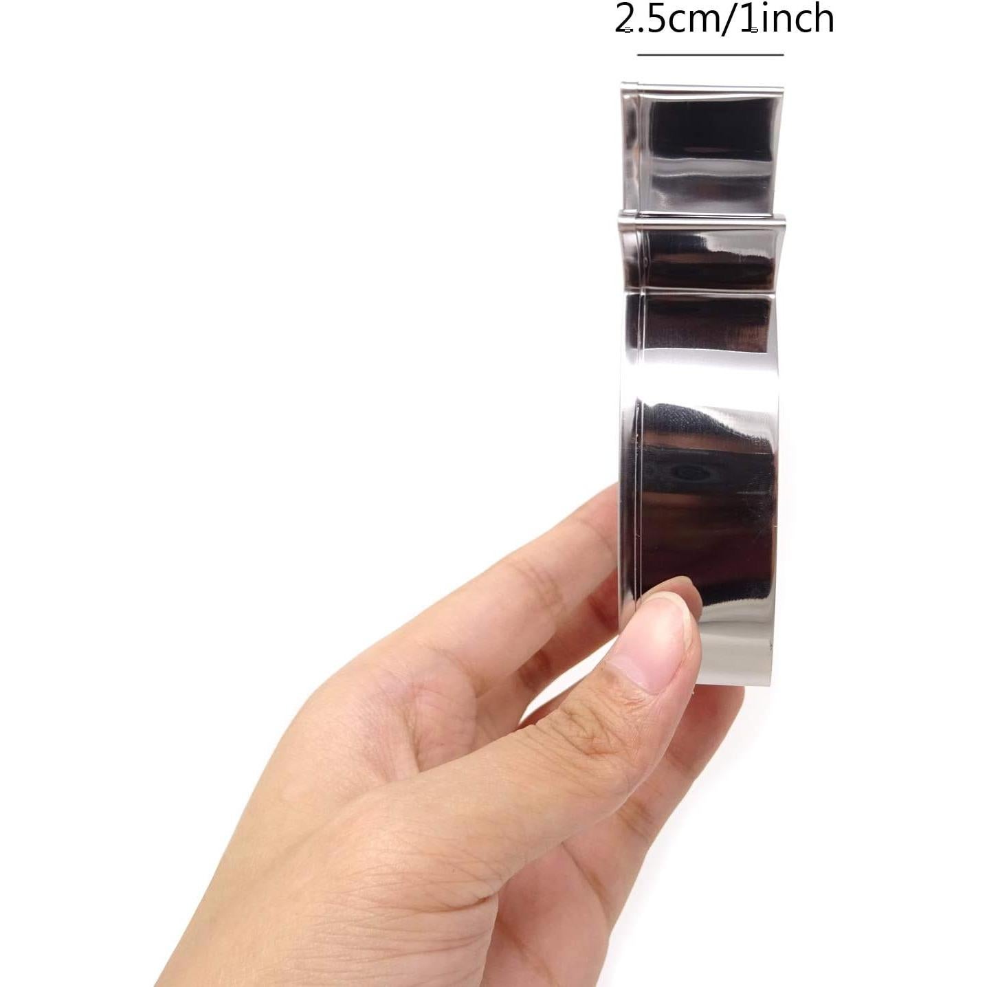 Conjunto de 5 cortadores de galletas Honbay tropicales