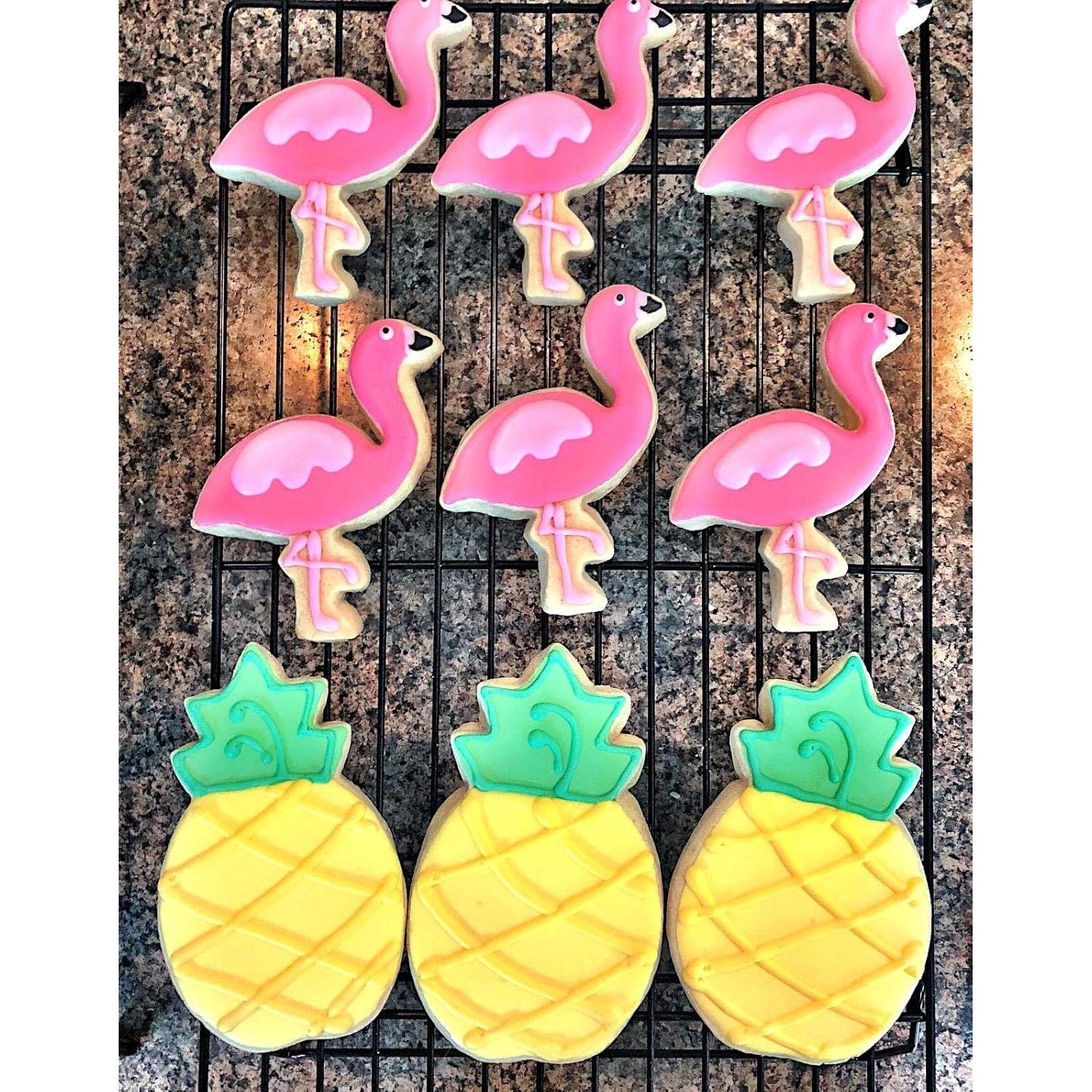 Conjunto de 5 cortadores de galletas Honbay tropicales