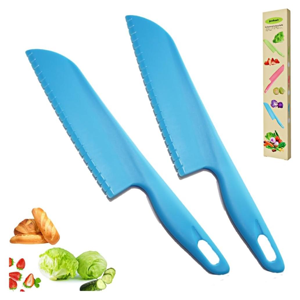 Cuchillo de Verduras Jawbush 28 cm Nylon Antiadherente 2 Pzas