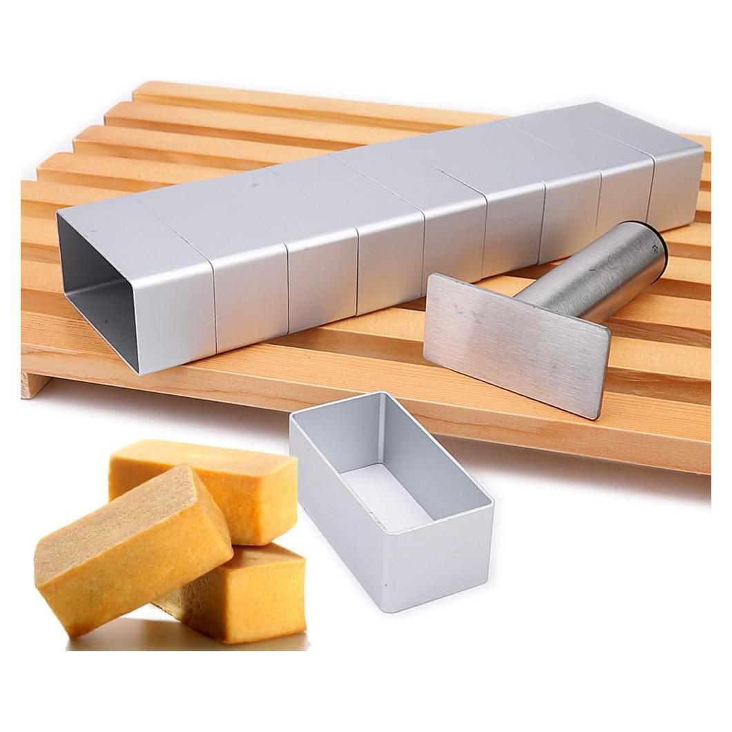 Molde de Pastel Rectangular LoBake 27.4x6.6cm con Prensa