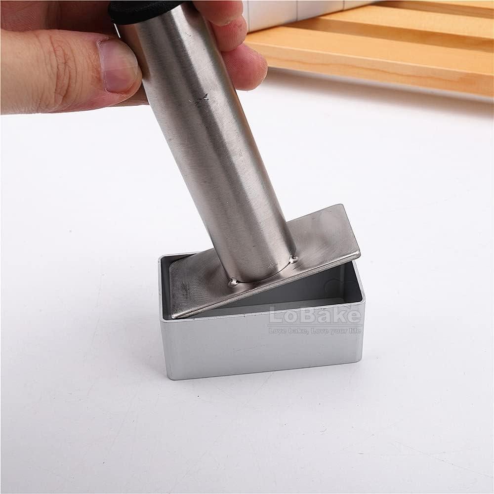 Molde de Pastel Rectangular LoBake 27.4x6.6cm con Prensa