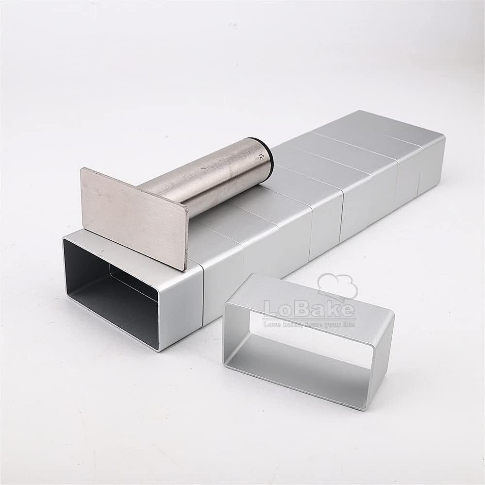 Molde de Pastel Rectangular LoBake 27.4x6.6cm con Prensa