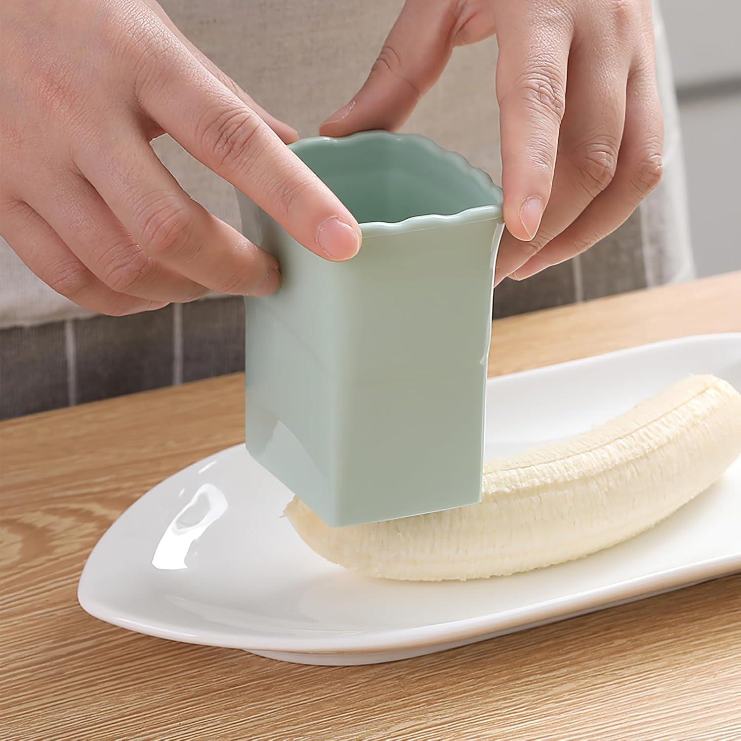 Cortador de Frutas Luxshiny Verde - Acero Inoxidable 2 Pcs