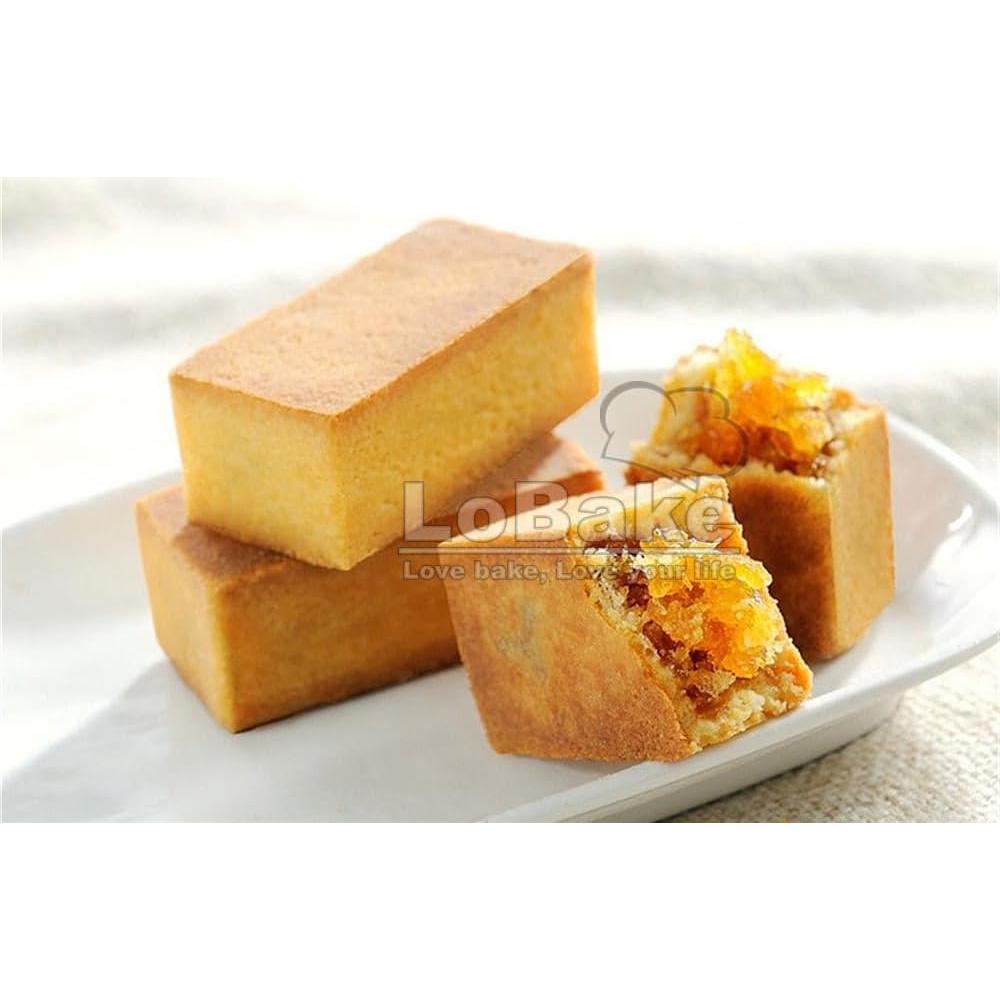 Molde rectangular de aluminio LoBake 21x3.3cm para galletas