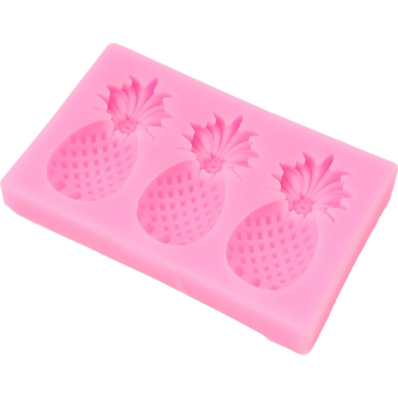 Molde de Silicona de Piña QDMOLDS para Fondant y Chocolate