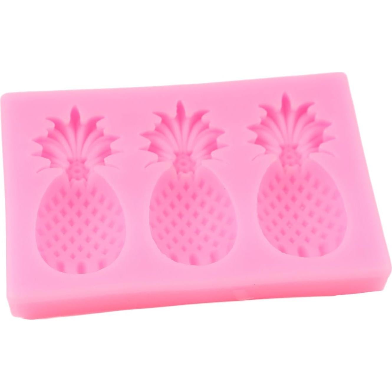 Molde de Silicona de Piña QDMOLDS para Fondant y Chocolate