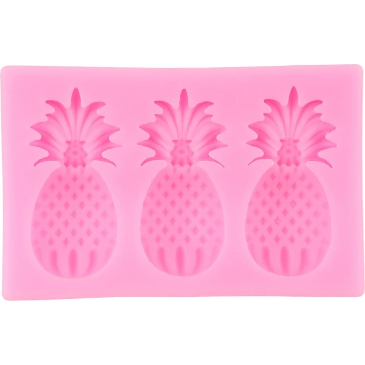 Molde de Silicona de Piña QDMOLDS para Fondant y Chocolate